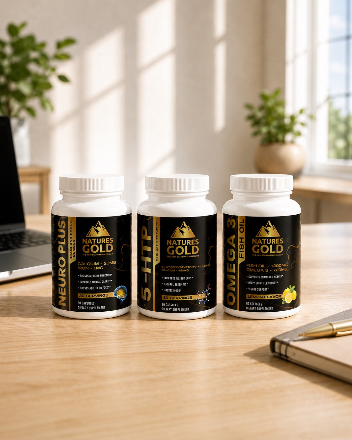The Locked In Stack — 3 bottles