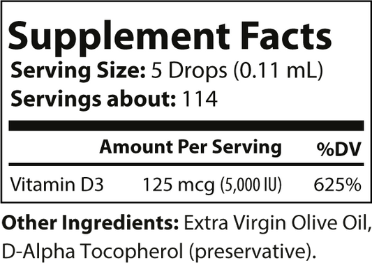 Natural Sourced D3 Serum