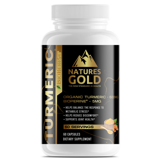 Turmeric w/BioPerine - 650mg (ORGANIC)