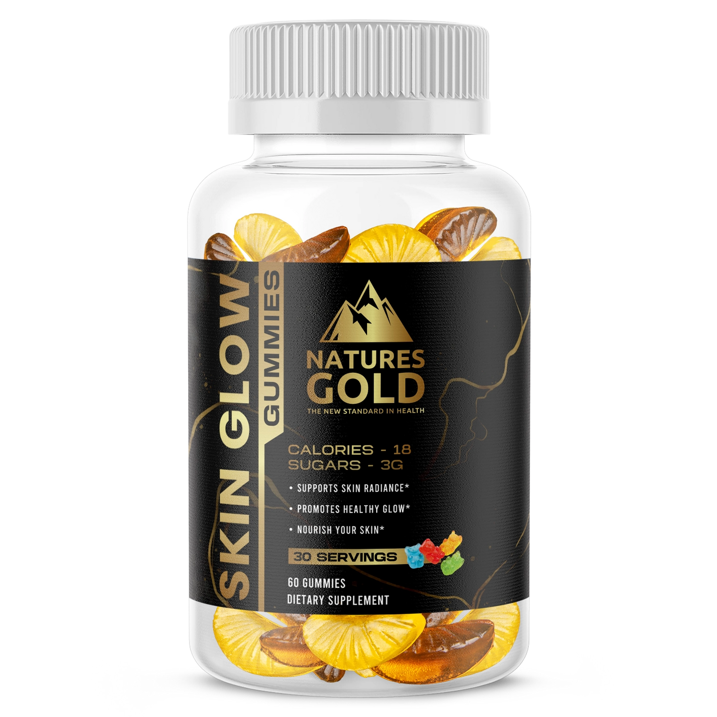 Skin Glow Gummies w/ Biotin + C + E
