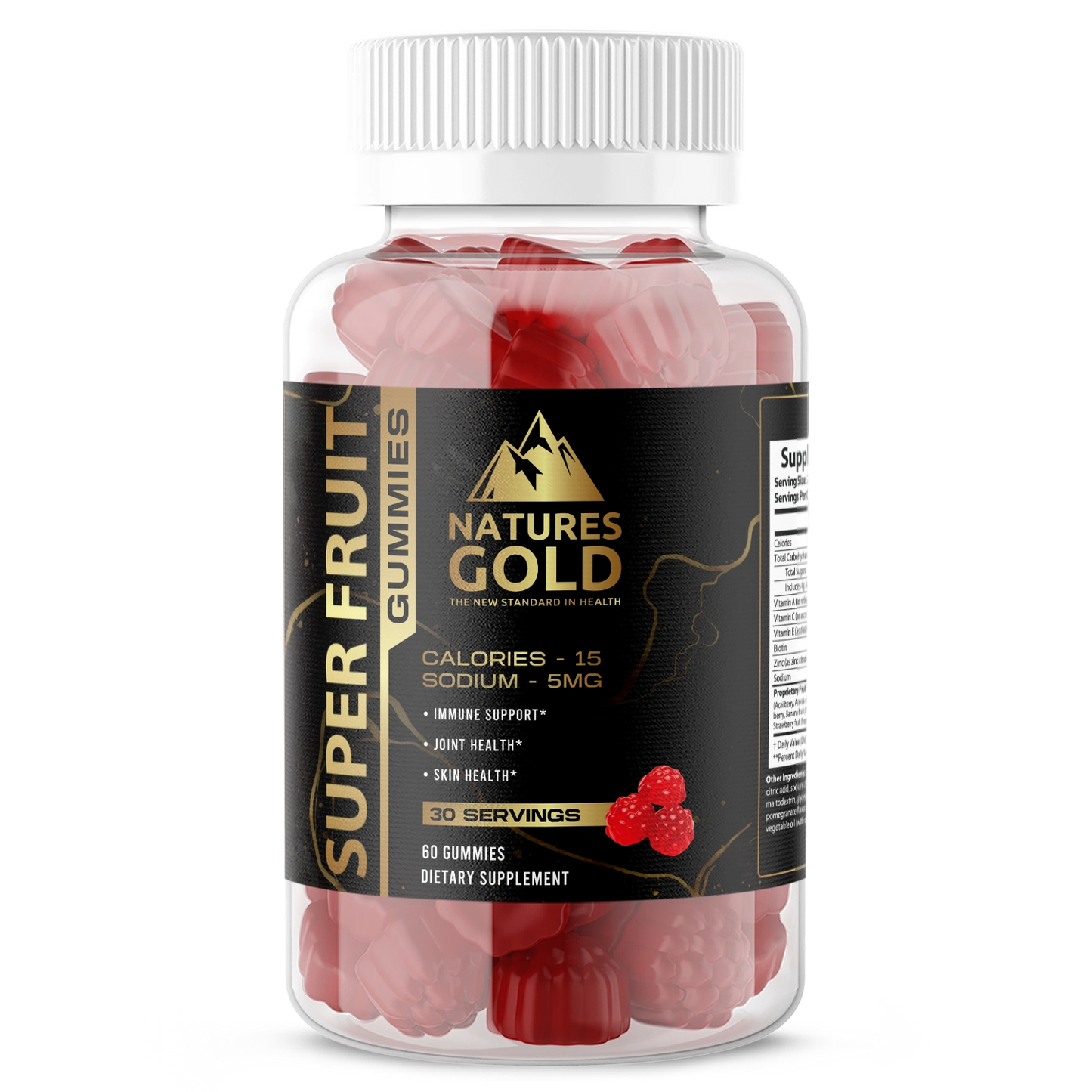 Super Fruit Gummies w/Essential Vitamins