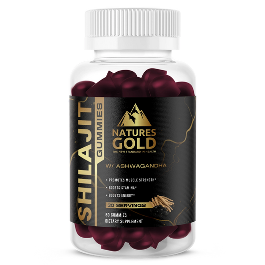 Premium Shilajit Gummies w/Ashwagandha