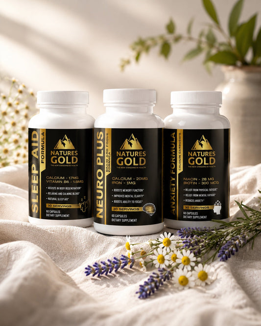 The Calm & Clear Stack — 3-Bottle Stress & Sleep Bundle